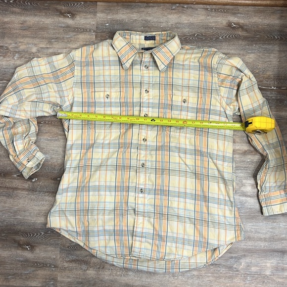 Vintage Gant 100%Woply Cotton Men’s Extra Large long sleeve button up flannel - Picture 6 of 9